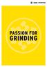 PASSION FOR GRINDING