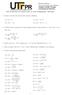 1. Calcule a derivada da função dada usando a definição. (c) f(x) = 2x + 1. (a) f(x) = 2. (b) f(x) = 5x. (d) f(x) = 2x 2 + x 1