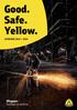 Good. Safe. Yellow / Klingspor Tecnologia de abrasivos