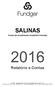 SALINAS. Fundo de Investimento Imobiliário Fechado. Relatório e Contas
