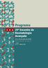 Programa. 25º Encontro de Reumatologia Avançada. 23 a 25 de maio de Maksoud Plaza Hotel - São Paulo - SP. 25 anos