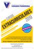 EXTRACURRICULARES 2019