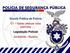 Escola Prática de Polícia C1 Saber efetuar uma patrulha Legislação Policial Ambiente - Ruídos. CFA-10 - Coordenação de Legislação Policial 1