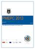 PMEPC 2013 Município de Alfândega da Fé Abril de 2013 Versão Final