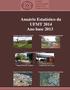 Anuário Estatístico da UFMT 2014 Ano base 2013