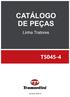 CATÁLOGO DE PEÇAS. Linha Tratores T5045-4