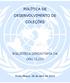 POLÍTICA DE DESENVOLVIMENTO DE COLEÇÕES BIBLIOTECA DEPOSITÁRIA DA ONU DL253