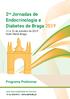 2 as Jornadas de Endocrinologia e Diabetes de Braga 2019