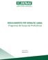 REGULAMENTO PEP SENAI/SC LANAL Programas de Ensaio de Proficiência