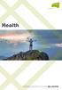 Health. Inspiring insurance sector by everis