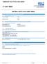 AMMONIA SOLUTION 0.04% MSDS. nº CAS: MSDS MATERIAL SAFETY DATA SHEET (MSDS) SEÇÃO 1: Identificação da substância/mistura e da empresa