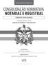 CONSOLIDAÇÃO NORMATIVA NOTARIAL E REGISTRAL Estado de Santa Catarina