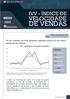 IVV de novembro de 2018 apresenta resultado superior ao do mesmo período do ano anterior.