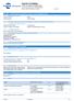 Ficha de dados de segurança conforme Regulamento (CE) N.º 1907/2006 (REACH) Data de emissão: Data da redacção: : Versão: 3.