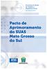 Pacto de Aprimoramento do SUAS Mato Grosso do Sul