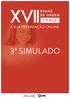 3º SIMULADO OAB XVII 1ª FASE