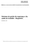 Sistemas de gestão da segurança e da saúde do trabalho - Requisitos