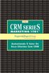 CRM Series - Marketing 1to1