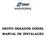 GRUPO GERADOR DIESEL MANUAL DE INSTALAÇÃO