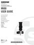 MV88 USER GUIDE. ios MID-SIDE STEREO CONDENSER MICROPHONE