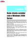 Capítulo Rede cliente-servidor com o Windows 2000 Server
