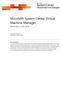 Microsoft System Center Virtual Machine Manager