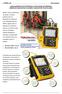 ANALISADORES DE POTÊNCIAS E QUALIDADE DE ENERGIA MODELOS QUALISTAR CA 8334B E QUALISTAR PLUS CA 8335