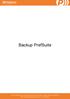 Conteúdo. 1. Propósito 3 2. Realizar Backup 4. 2.1. Por PrefDBManager 4 2.2. Por SQL Server 7 3. Restaurar Backup 10
