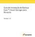 Guia de Instalação do Backup Exec Cloud Storage para Nirvanix. Versão 1.0