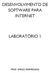 DESENVOLVIMENTO DE SOFTWARE PARA INTERNET LABORATÓRIO 1 PROF. EMILIO PARMEGIANI