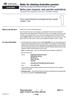 Notes for claiming Australian pension. Notas para requerer uma pensão australiana. Social Security Agreement between Australia and Portugal