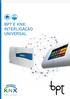 BPT E KNX: INTERLIGAÇÃO UNIVERSAL