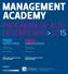 MANAGEMENT ACADEMY PROGRAMA DE ALTO DESEMPENHO >2015 PADE PADU EMPRESARIAL UNIVERSITÁRIO. De 9 de Junho a 10 de Julho, 2015 _ 09h30 às 18h30