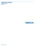 Manual do Usuário Nokia Lumia 2520 RX-113