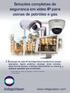 Soluções completas de segurança em vídeo IP para usinas de petróleo e gás