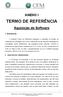 ANEXO I TERMO DE REFERÊNCIA. Aquisição de Software