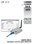 Guia do usuário UWTC-REC3. Receptor sem fio para Ethernet. Compre online em omega.com