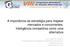 A importância da estratégia para mapear mercados e concorrentes. Inteligência competitiva como uma alternativa