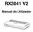 RX3041 V2. Manual do Utilizador