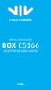 MANUAL DE UTILIZAÇÃO BOX C5166 RECEPTOR DE CABO DIGITAL
