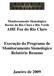 Monitoramento Sismológico Bacias do Rio Claro e Rio Verde AHE Foz do Rio Claro. Execução do Programa de Monitoramento Sismológico Relatório Resumo