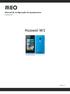 Manual de configuração de equipamento Huawei W1. Huawei W1. Pagina 1