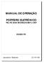 MANUAL DE OPERAÇÃO. PORTEIRO ELETRÔNICO TEL-PA 4080 MODELOS SNF e CNF