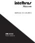 IPR 8000. Porteiro residencial MANUAL DO USUÁRIO