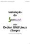 Instalação do OpenLDAP no Debian GNU/Linux (Sarge)