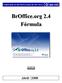 BrOffice.org 2.4 Fórmula