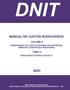 DNIT MANUAL DE CUSTOS RODOVIÁRIOS VOLUME 4 COMPOSIÇÕES DE CUSTOS UNITÁRIOS DE REFERÊNCIA OBRAS DE CONSTRUÇÃO RODOVIÁRIA TOMO 4