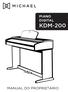 PIANO DIGITAL KDM-200