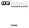 SERVICE. manual do usuário Version 1.0 FLM 030001