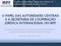 O PAPEL DAS AUTORIDADES CENTRAIS E A SECRETARIA DE COOPERAÇÃO JURÍDICA INTERNACIONAL DO MPF